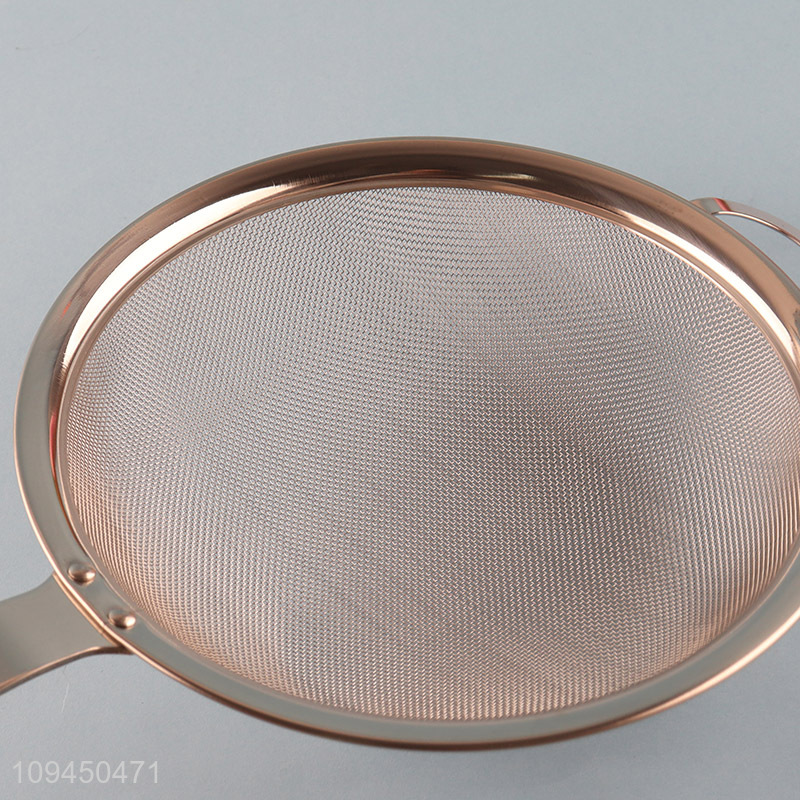 New arrival kitchen stainless steel mesh strainer