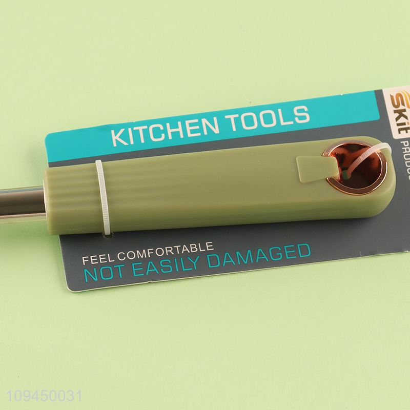 China supplier non-stick stainless steel cooking spatula