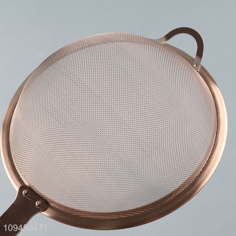 New arrival kitchen stainless steel mesh strainer