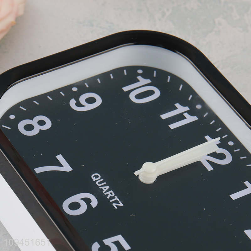 Good quality household quartz alarm clock for desktop