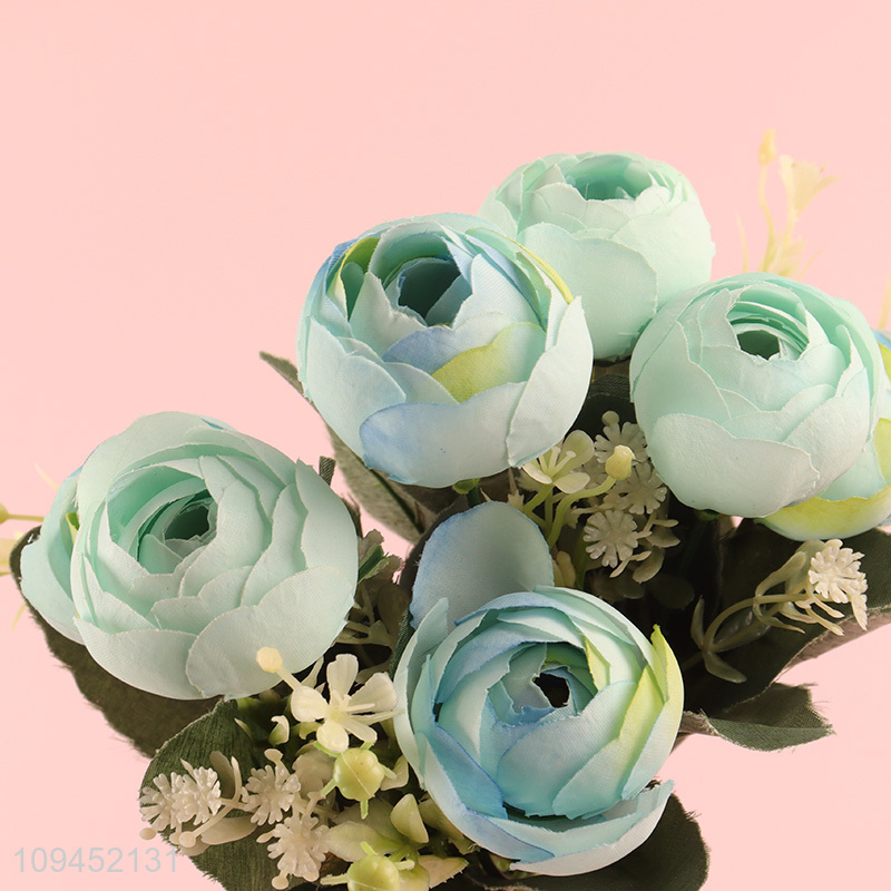 Factory direct sale home decor artificial flower bunches
