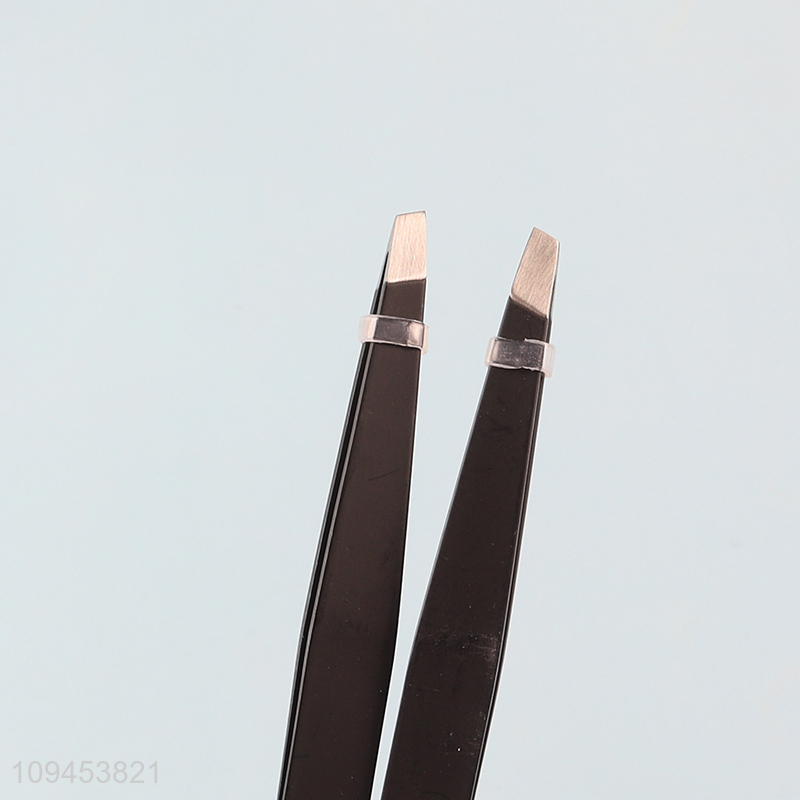 Hot selling 2pcs black eyebrow clips eyelash clips