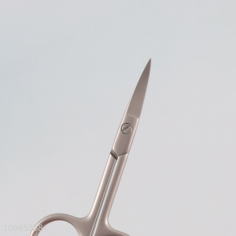 Top selling beauty tool stainless steel eyebrow scissors