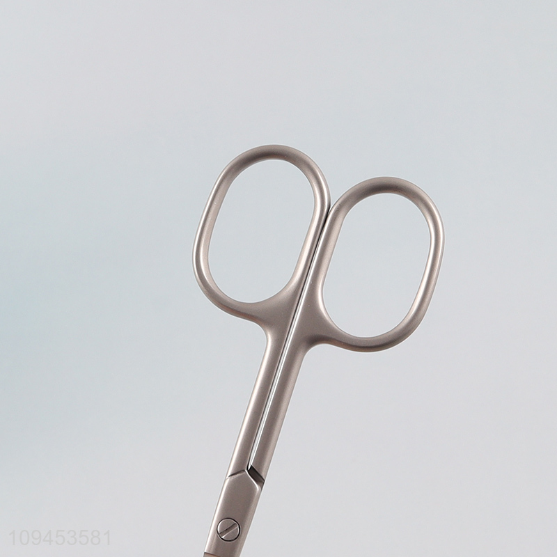 Top selling beauty tool stainless steel eyebrow scissors