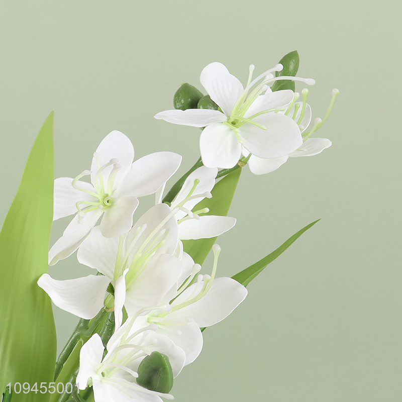 China factory three-branched freesia artificial flower freesia