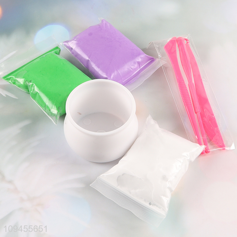 China wholesale kids safe air dry craft clay toys