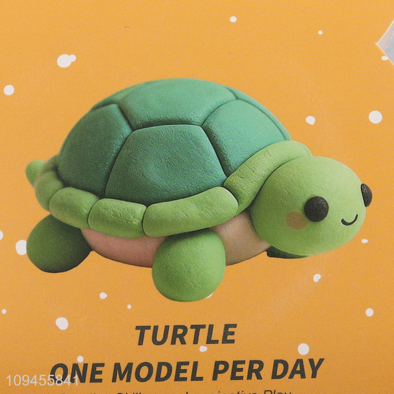 Best sale turtle shape diy air dry clay toys