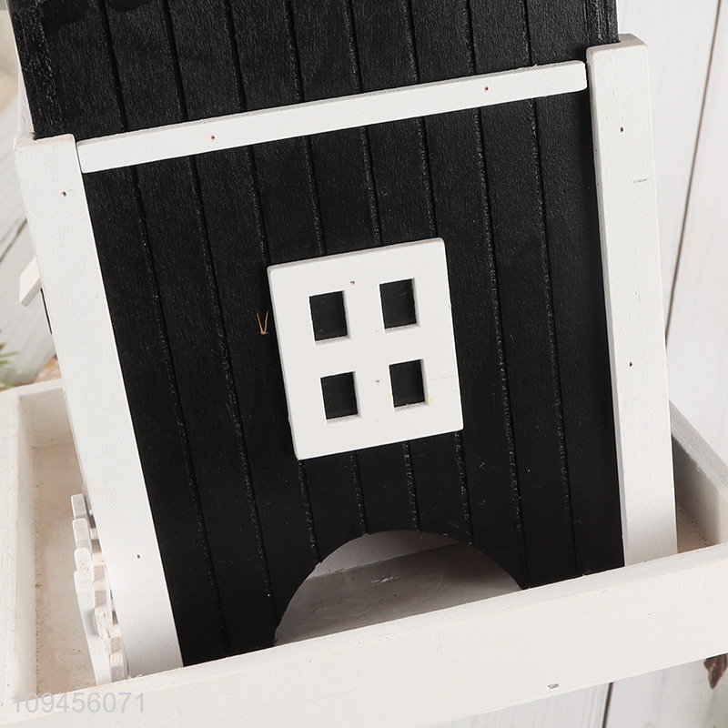 New product wooden bird feeder house for sale