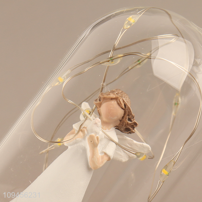 China factory desktop decor angel ornament crafts
