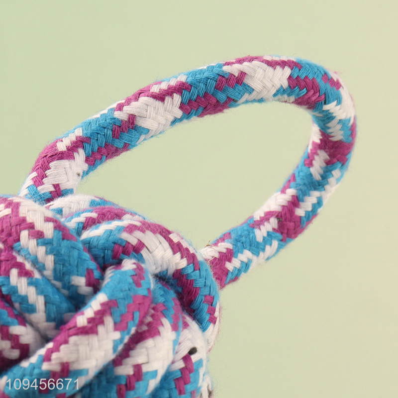 New arrival  bite-resistant pet chew toys cotton rope toys
