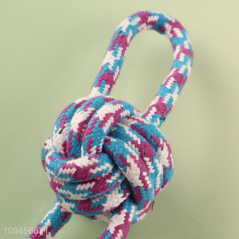 New arrival  bite-resistant pet chew toys cotton rope toys