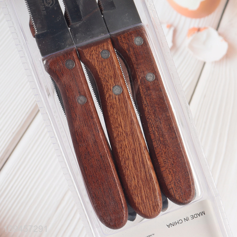 China products professional kitchen knife with wooden handle