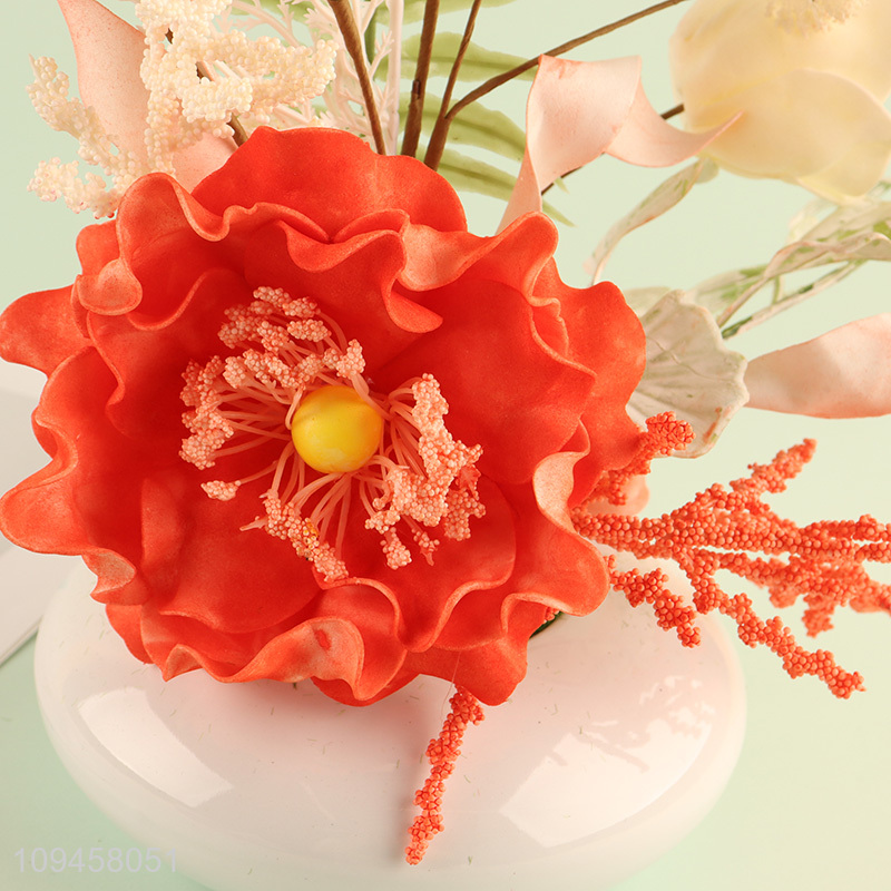 Low price indoor decor natural artificial bonsai fake flower