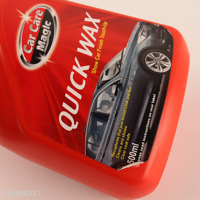 China wholesale quick car wax spray