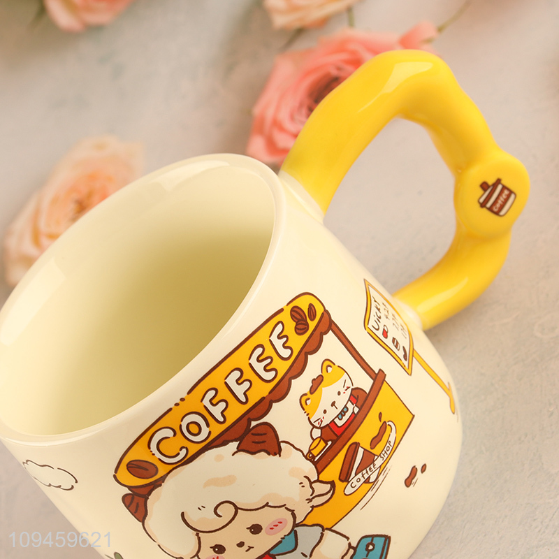 New arrival  cartoon ceramic water cup drinking cup
