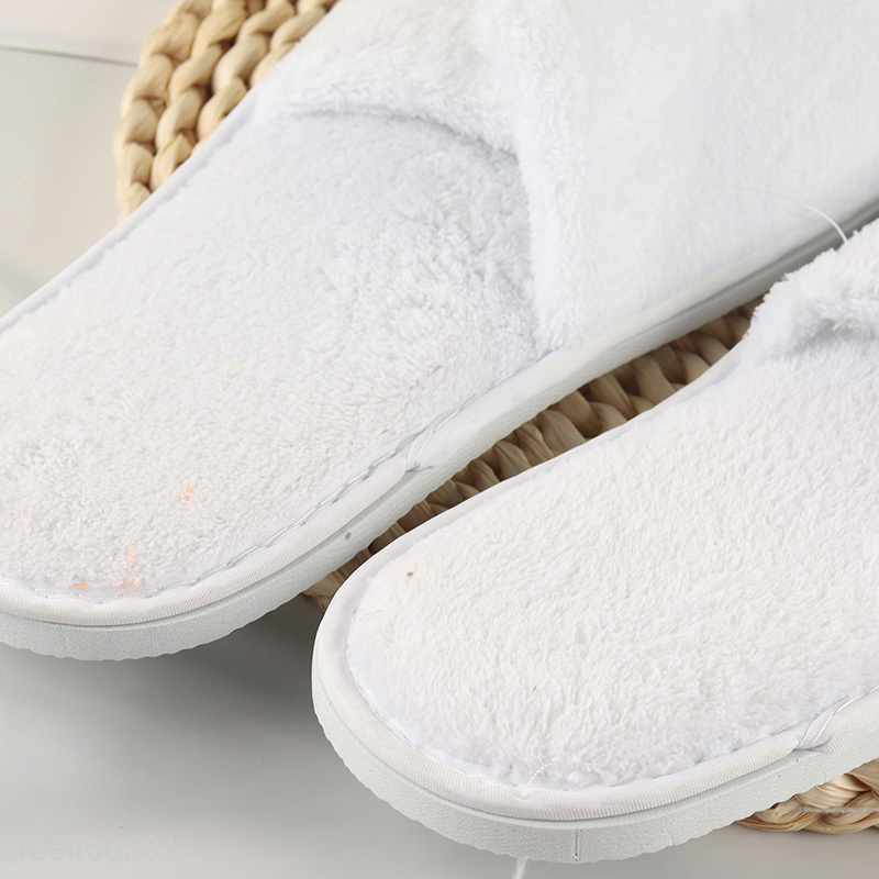 Factory price disposable anti-slip hotel slippers