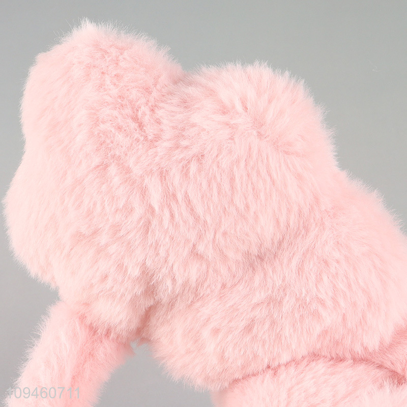 Good sale pink plush earmuffs ear warmers