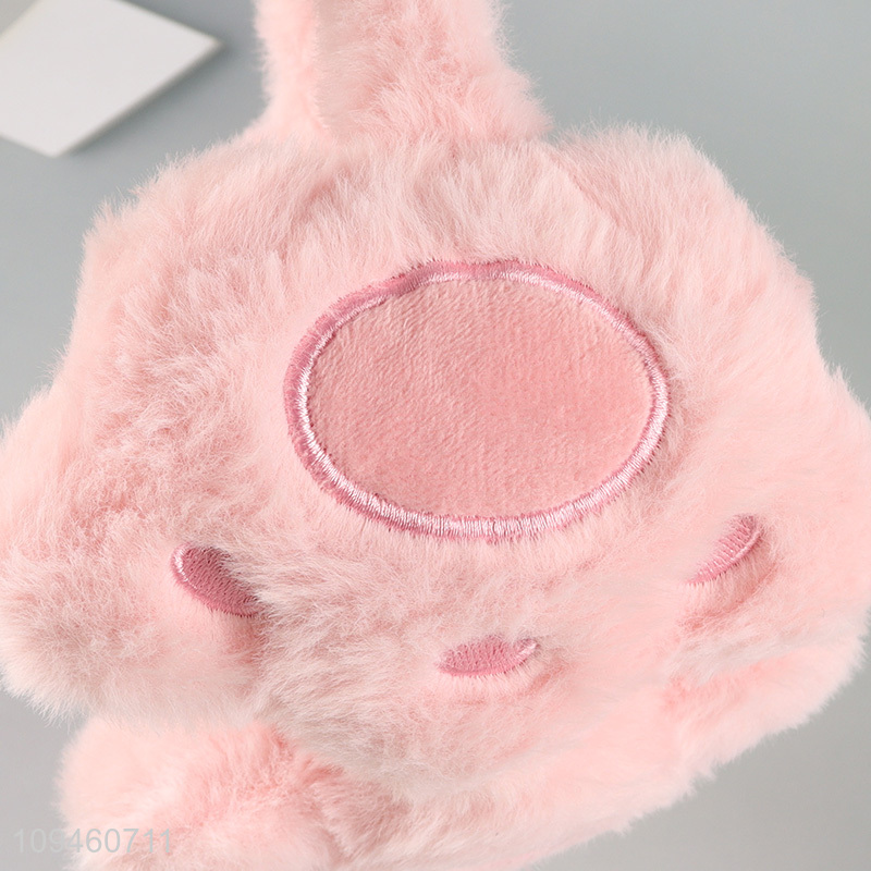 Good sale pink plush earmuffs ear warmers