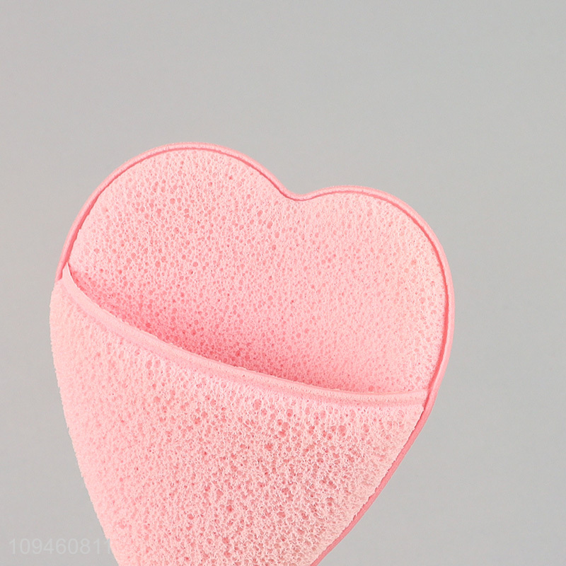 Latest products heart shape makeup puff cosmetic puff