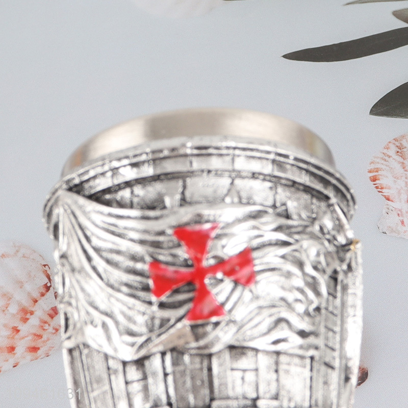China factory 50ml resin crafts stainless steel cup wine cup
