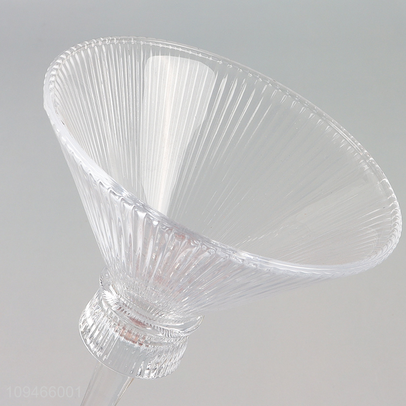 Low price glass champagne glasses goblet cup