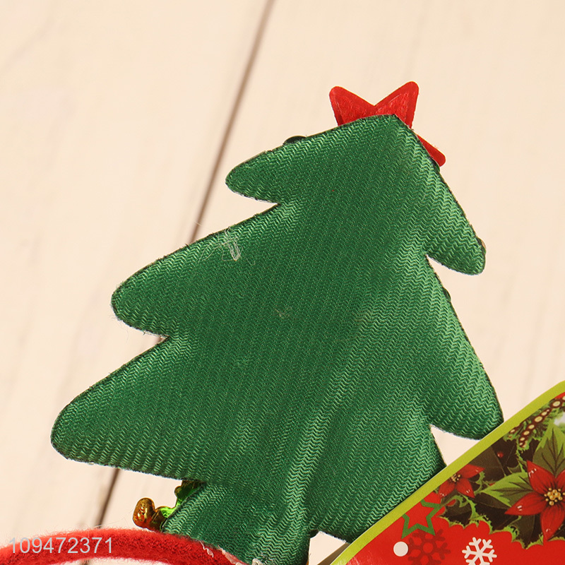 China wholesale decorative christmas hair hoop hair accessories