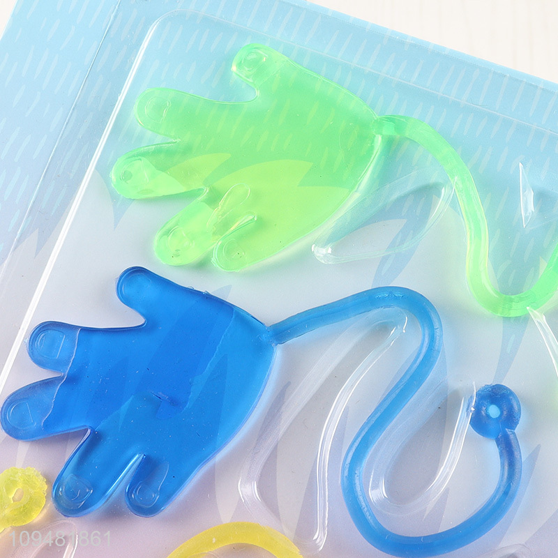 China supplier kids stretchy sticky hand toy