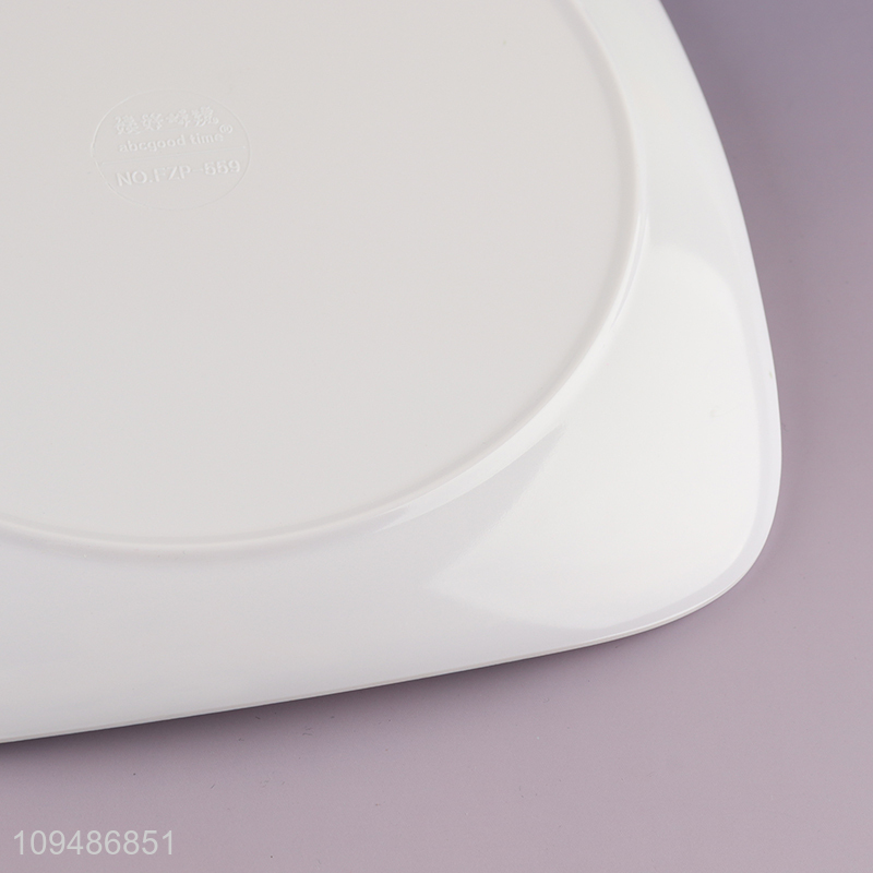New arrival 9.5 inch square dish tableware plate