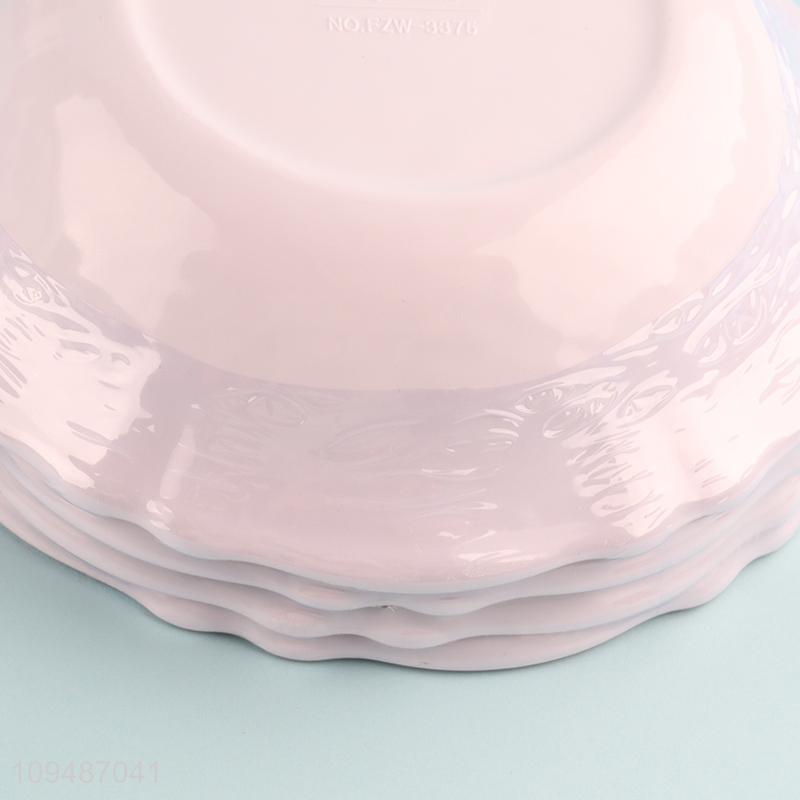 Low price 12cps melamine tableware set for sale