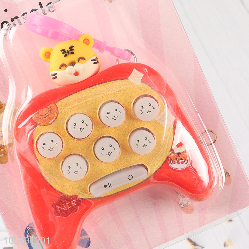 Factory direct sale mini whack-a-mole game keychain