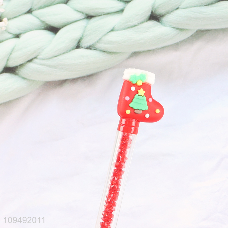 Factory price christmas series ballpoint pen for students