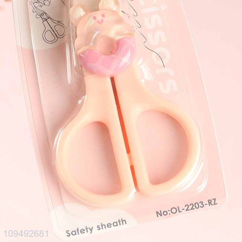 China factory school students safety paper scissors