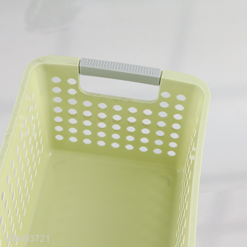 New arrival hollow plastic storage basket for sale