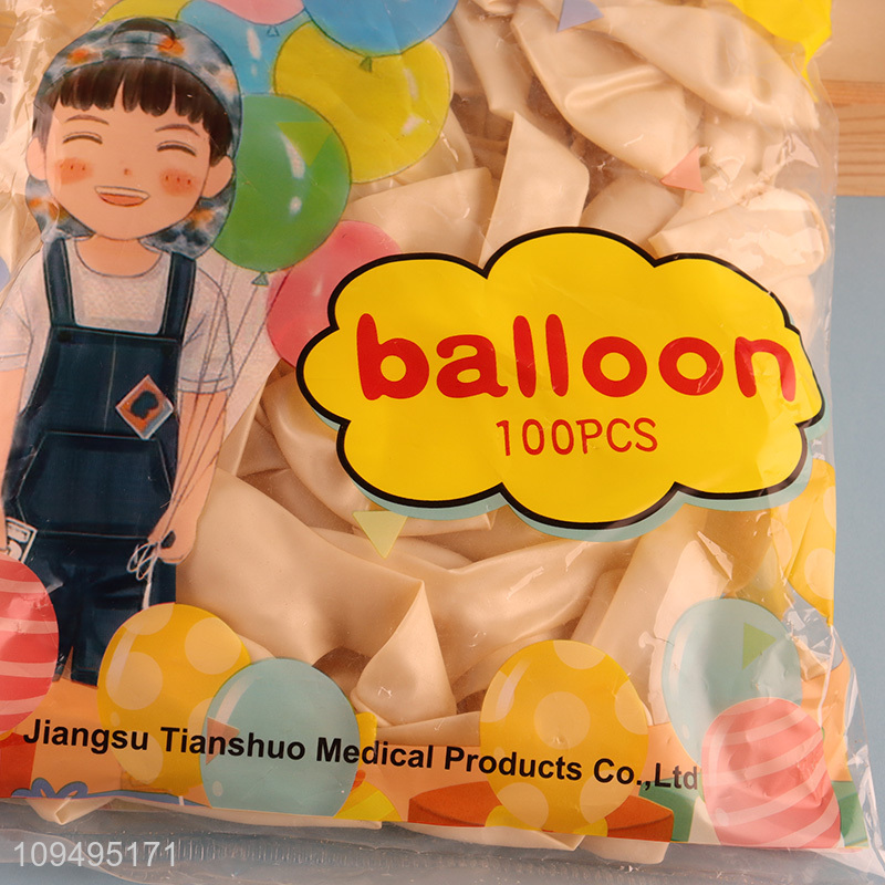 Hot selling party supplies 10inch rubber balloon