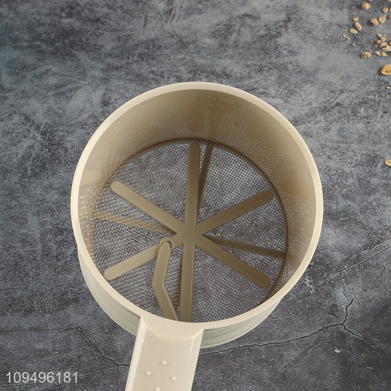 New arrival  handheld semi-automatic flour sifter
