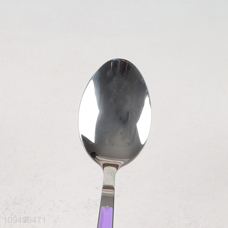 Good sale 6pcs stainless steel dining spoon set