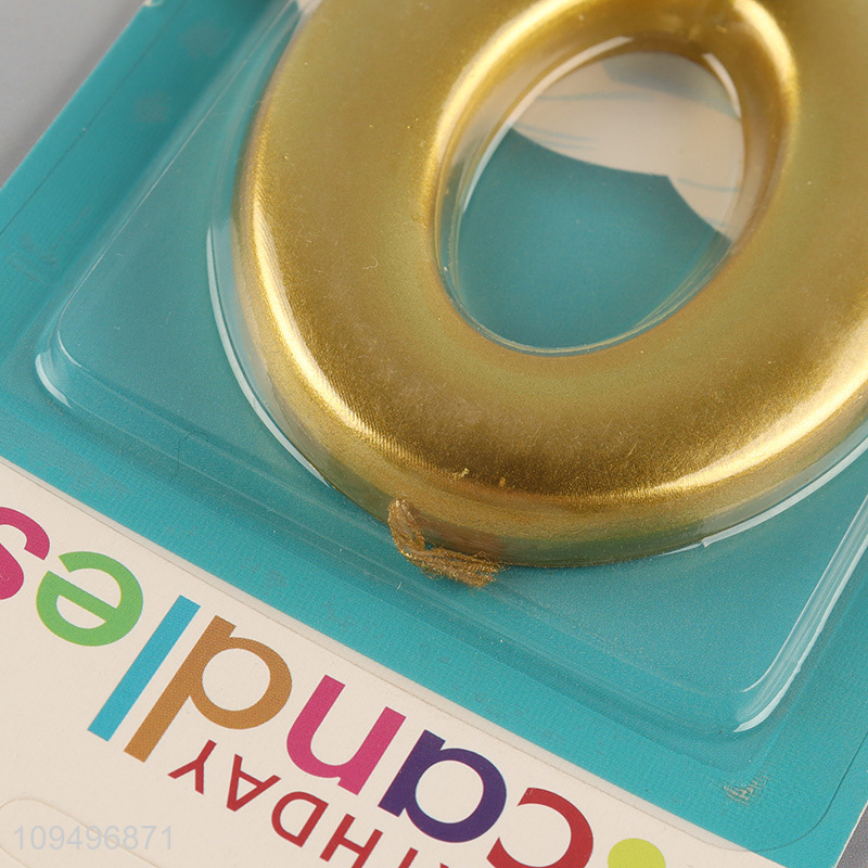Good sale number shaped candle for party supplies