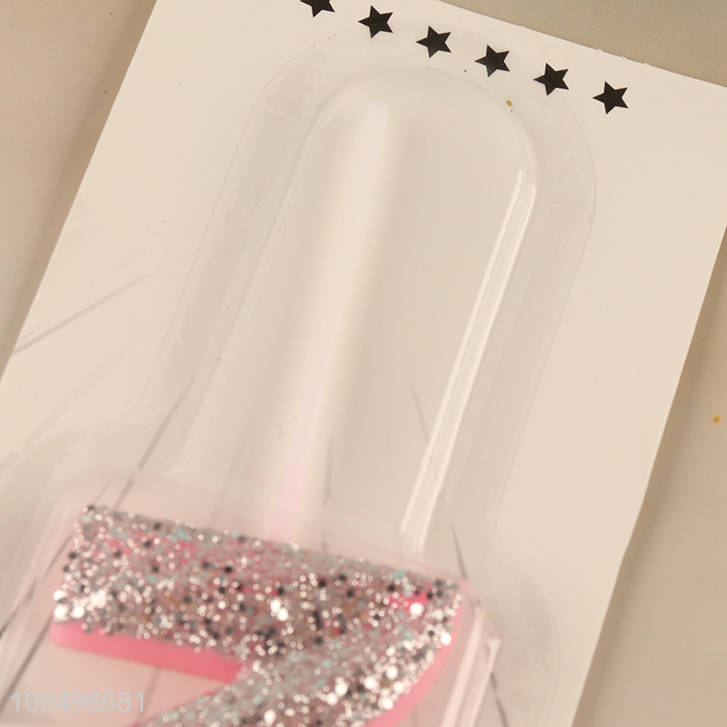 Hot selling birthday candle number candle for deceor