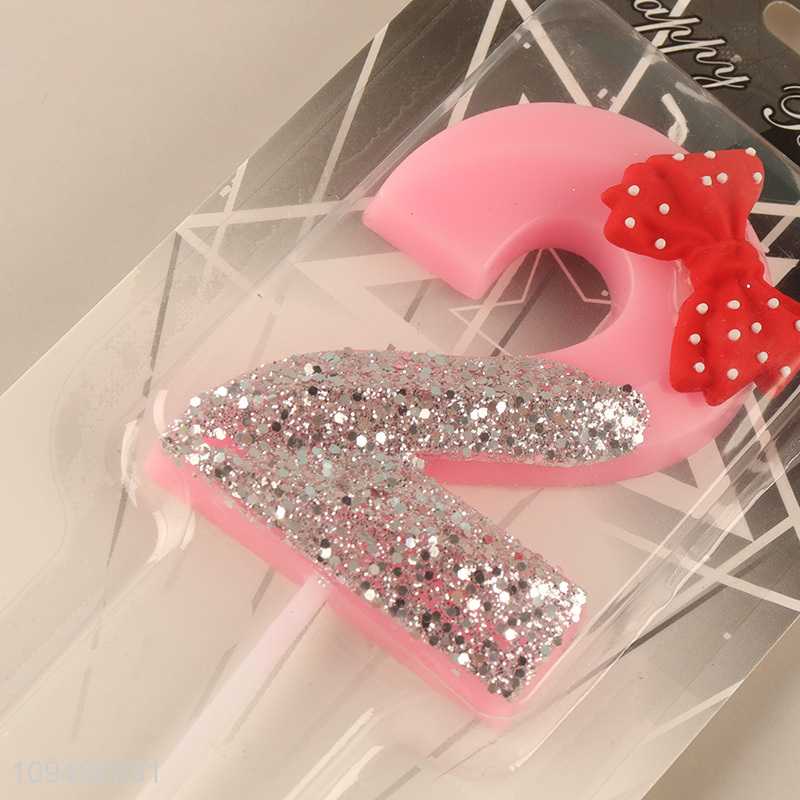 Hot selling birthday candle number candle for deceor