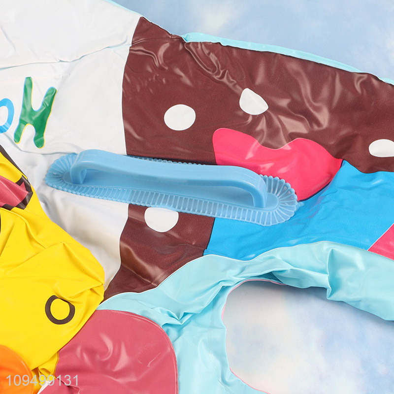 Top sale children safety inflatable swimming boat