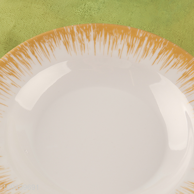 Good price melamine plate deep soup plate