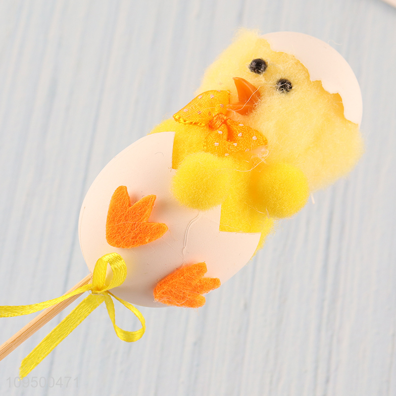 New product multi-purpose easter chick decorative pick