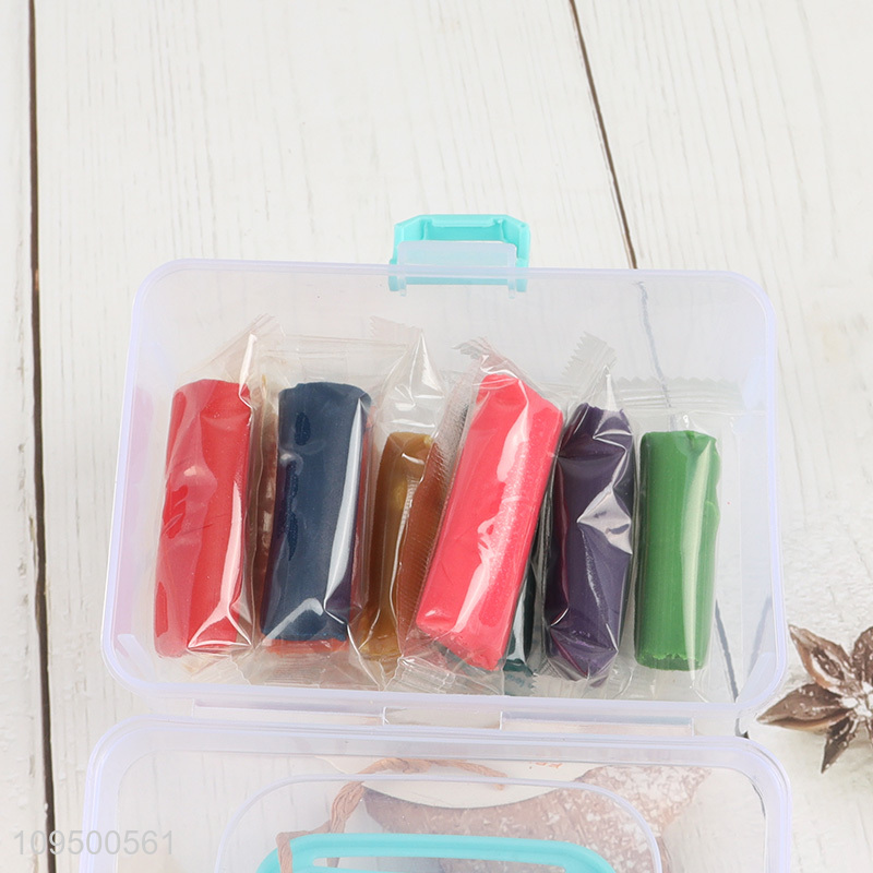 Low price 9pcs non-toxic play dough toys set