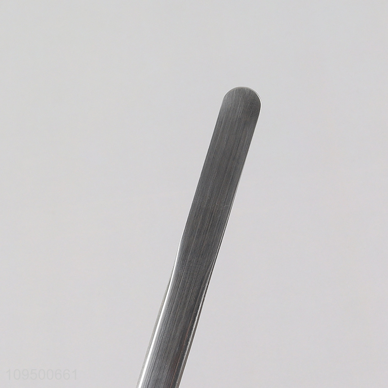 China wholesale stainless steel eyelash eyebrow tweezers for daily use