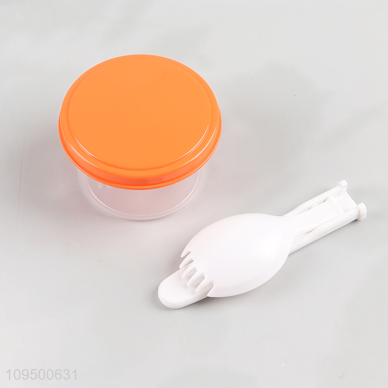 China products portable round lunch box bento box