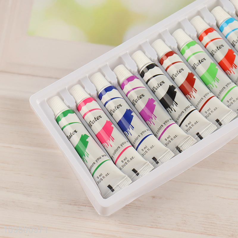 Wholesale 12 colors watercolor paint set