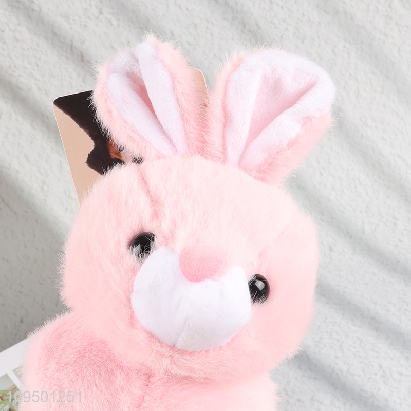 Wholesale pink rabbit pet plush toys