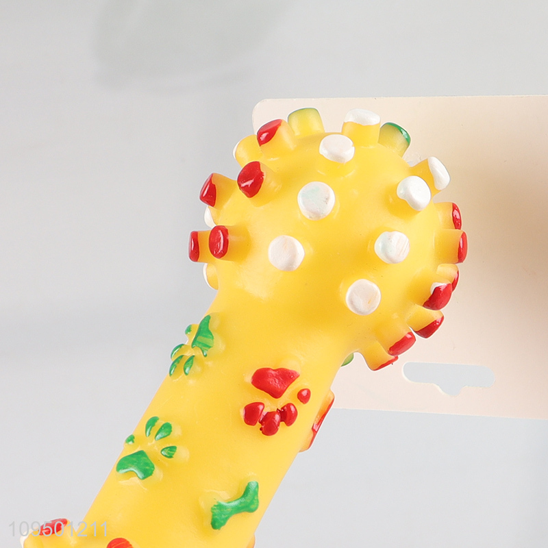 China factory bone shape pet chew toys teething tos