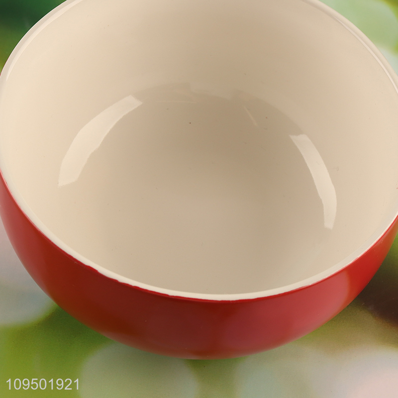 Factory direct sale round ceramic bowl tableware bowl