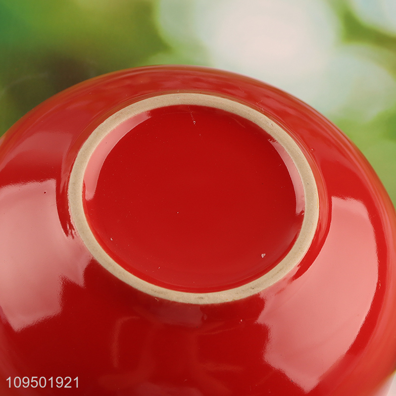 Factory direct sale round ceramic bowl tableware bowl